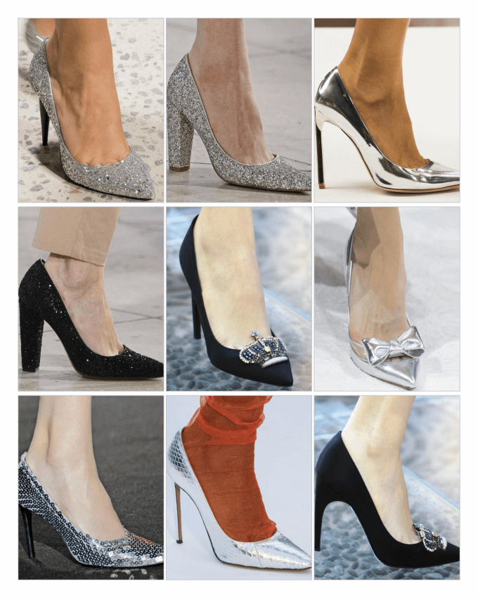 کفش های زنانه پاشنه بلند 2018